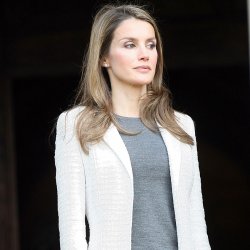 Letizia y su mirada más desafiante