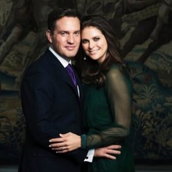 Magdalena de Suecia y Chris O'Neill: el amor en una imagen