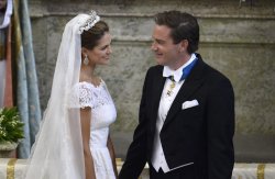 Las miradas entre Magdalena de Suecia y Chris O'Neill en la Boda real