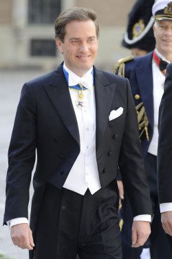 Chris O'Neill, traje de novio en la Boda Real de Suecia