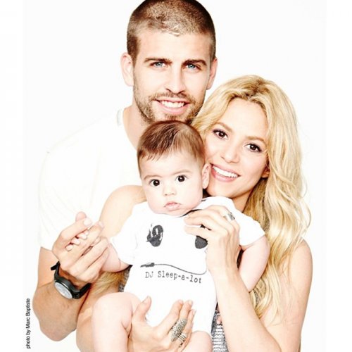 La felicitación de Milan y Shakira a Gerard Piqué por el Día del Padre