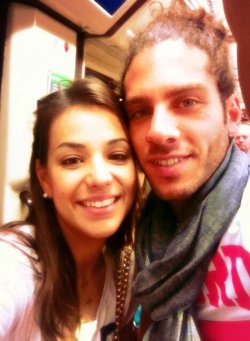 Sonia Walls y Kristian viajan en el metro de Madrid: pareja formada en GH 14