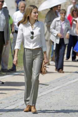 El look de Letizia en un día de campo en la Sierra de Guadarrama