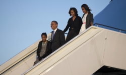 El presidente de Estados Unidos está muy volcado en la educación de sus hijas Sasha y Malia Obama