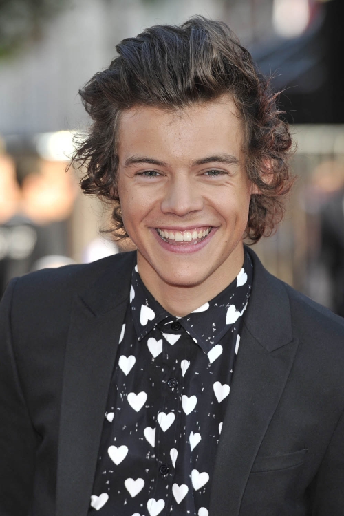 Harry Styles, cantante de One Direction, es un chico muy sonriente