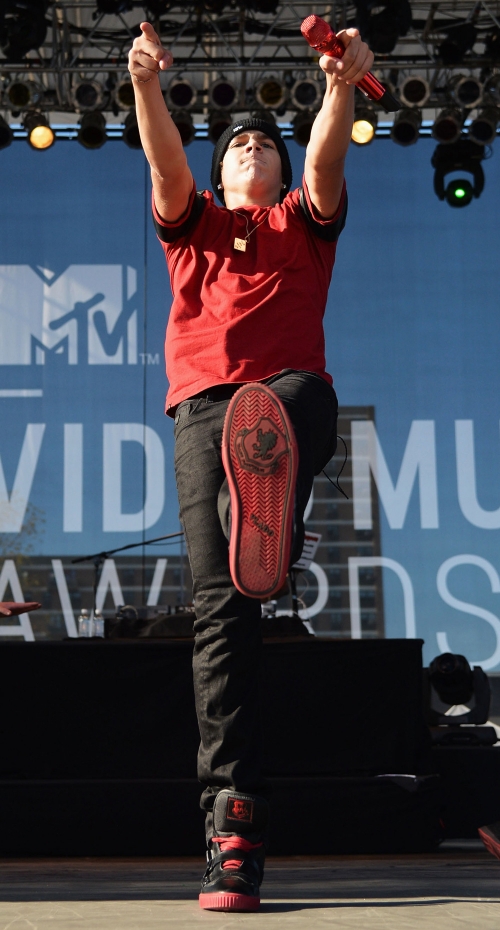 Bonita foto de Austin Mahone en los MTV MVA 2013