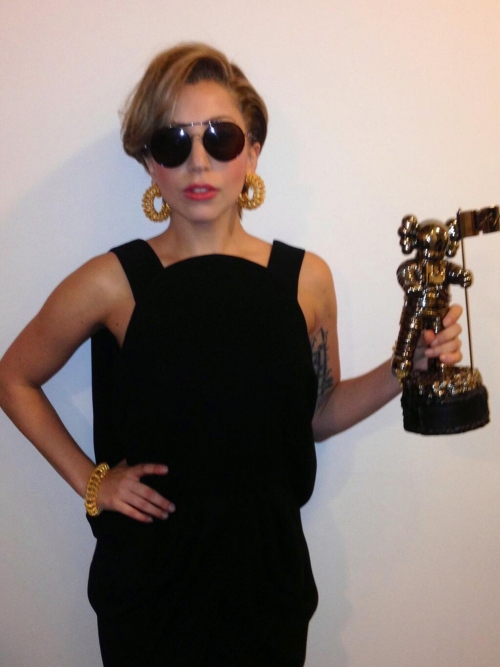 La llegada de Lady Gaga a los MTV MVA 2013