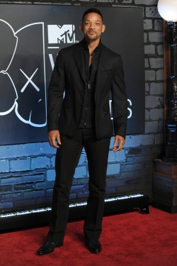 Will Smith en la alfombra roja de los MTV VMA 2013