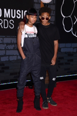 Jaden y Willow Smith en la alfombra de los MTV VMA 2013