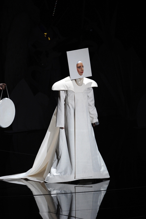 Lady Gaga durante la gala de los MTV VMA 2013