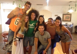 Los concursantes de GH 14 con Sonia Walls y Kristian