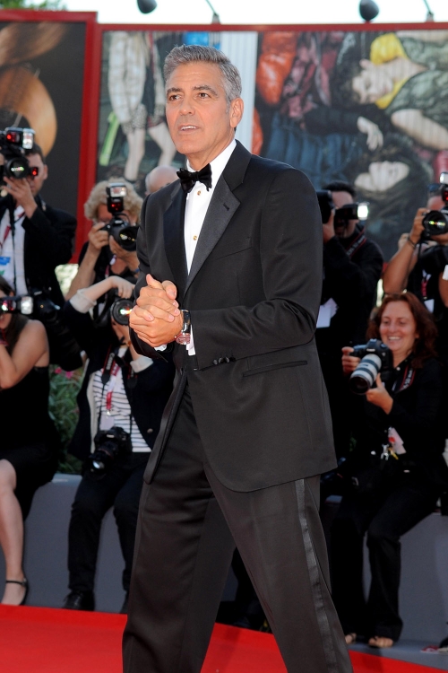 George Clooney, el más elegante del Festival de Venecia 2013