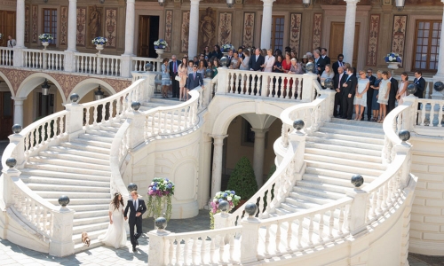 Tatiana Santo Domingo y Andrea Casiraghi tras su boda