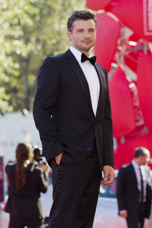 El actor Tom Welling en el Festival de Venecia 2013