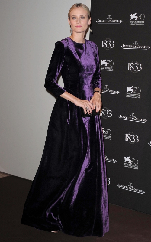 Diane Kruger de terciopelo en el Festival de Venecia 2013