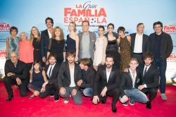 Una 'gran familia española' sobre la alfombra roja