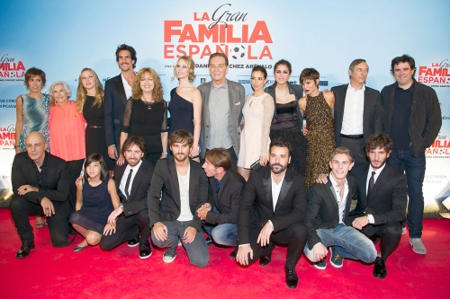 Una 'gran familia española' sobre la alfombra roja