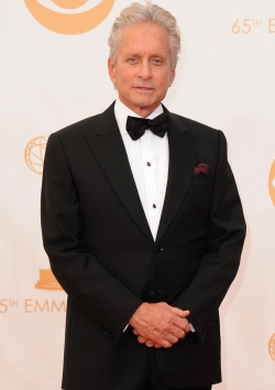 Michael Douglas en la alfombra roja de los Emmy 2013