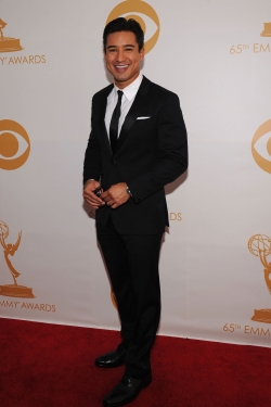 Mario López en la alfombra roja de los Emmy 2013