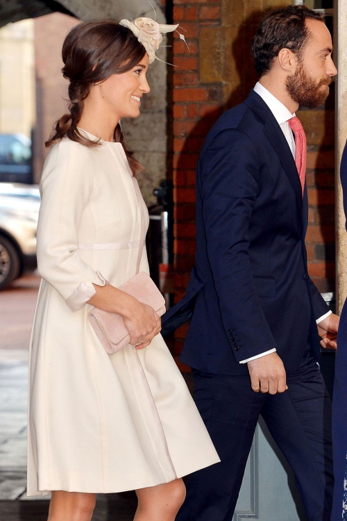 Pippa Middleton, en el bautizo del Príncipe Jorge de Inglaterra