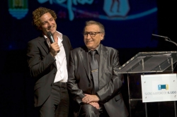 Manolo Escobar con David Bisbal en Almería