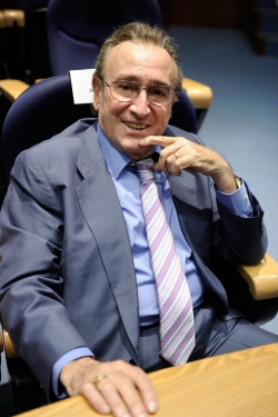 Manolo Escobar en la entrega del premio 'Senda Mayor Activo'