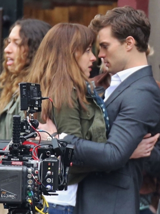Fotos del rodaje de '50 sombras de Grey': Christian Grey y Anastasia Steele cobran vida
