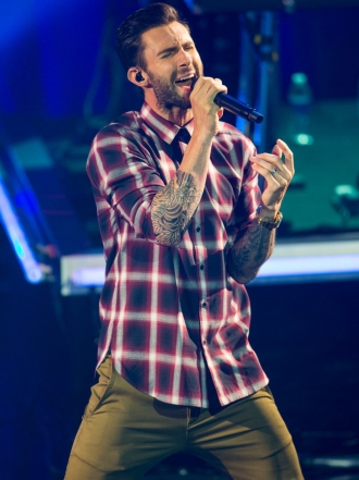 Adam Levine, Katy Perry y otras estrellas de la SuperBowl