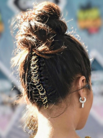 Hair Rings: 8 maneras de llevar anillos en el pelo