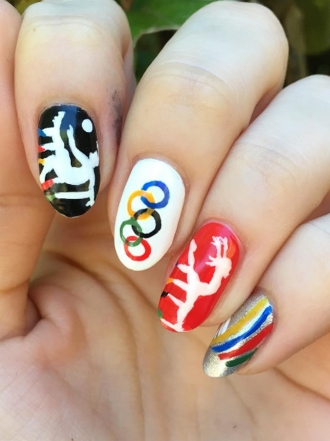Olympicnails: manicuras inspiradas en los Juegos Olímpicos