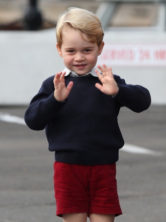 George, así es el dulce príncipe de Inglaterra