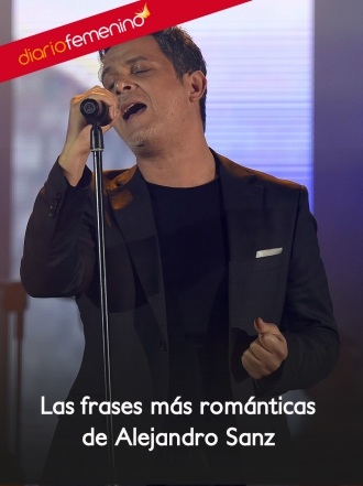 Las mejores frases de amor de las canciones de Alejandro Sanz