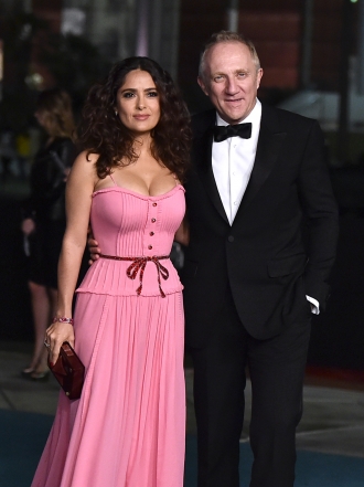 La elegante historia de amor de Salma Hayek y François Henri Pinault