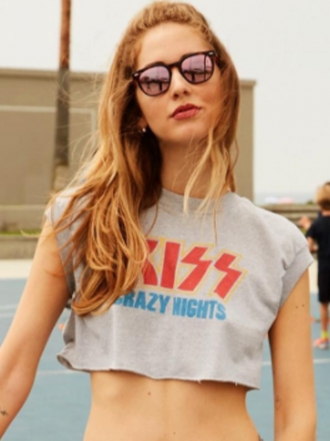 Chiara Ferragni y sus 'rock-band' looks
