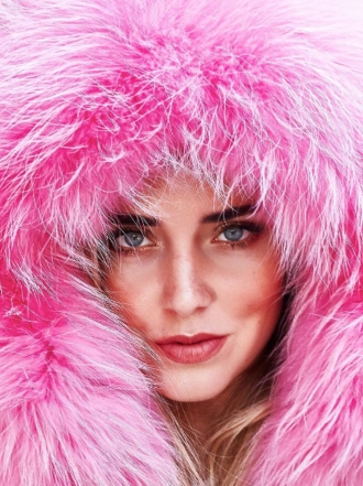 Chiara Ferragni: Abrigos de pelo para un look 10