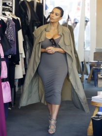 Kim Kardashian y otras famosas adictas a las compras