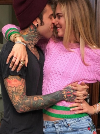 Rap y moda: el amor de Chiara Ferragni y Fedez