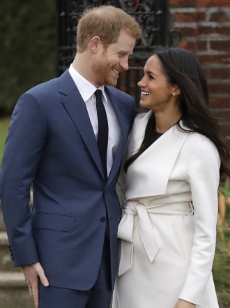 La romántica historia de amor de Meghan Markle y el príncipe Harry foto a foto