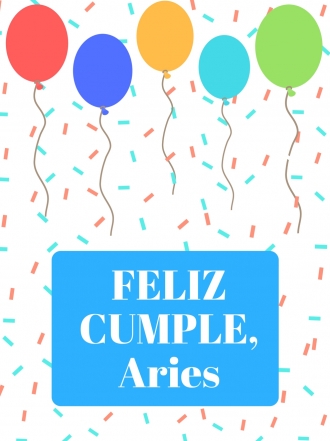Las mejores tarjetas de felicitación para Aries: ¡Feliz cumpleaños!