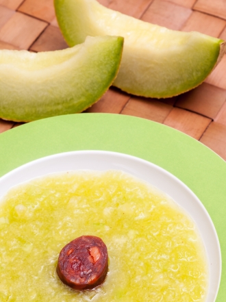 RECETA: Gazpacho de melón y lima