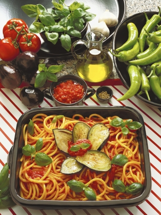 Ratatouille con pasta