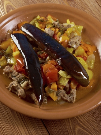 Berenjenas rellenas de carne