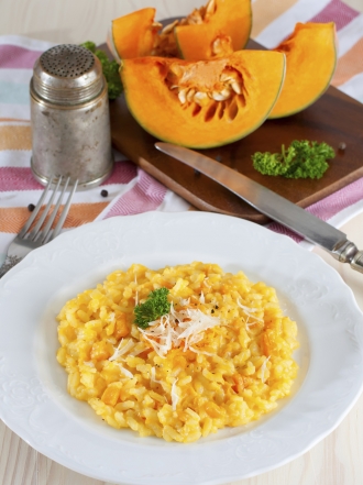 Risotto de calabaza