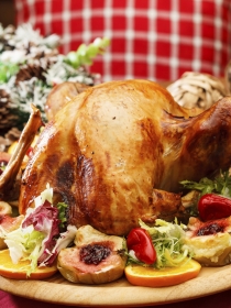 Pavo asado al horno