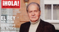 Juan Carlos I en la portada de ¡Hola!: ¿hay photoshop en la foto del Rey?