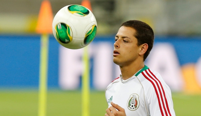 Chicharito, a la altura de Neymar o Cesc Fàbregas en el Mundial 2014