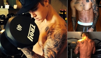 Selena Gomez alucina con Justin Bieber sin camiseta