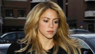 Shakira llora el adiós de Colombia y James Rodríguez al Mundial 2014