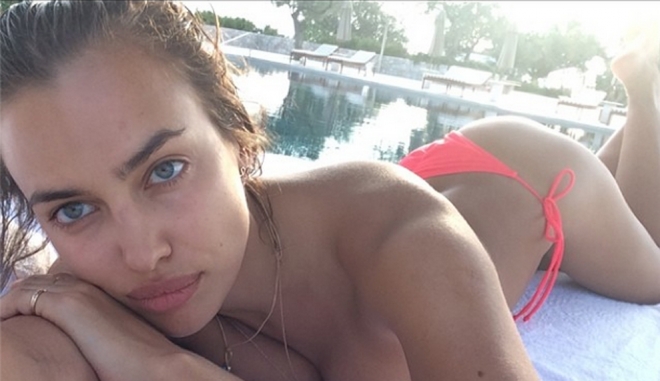 Irina Shayk, sin maquillaje: así es la novia de Cristiano Ronaldo al natural
