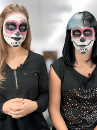 Maquillaje de Halloween: consigue la catrina mexicana de Thalía